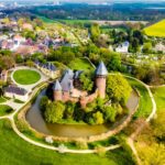 aerial shot of the linn castle in linn krefeld g 2026 03 18 05 43 06 utc